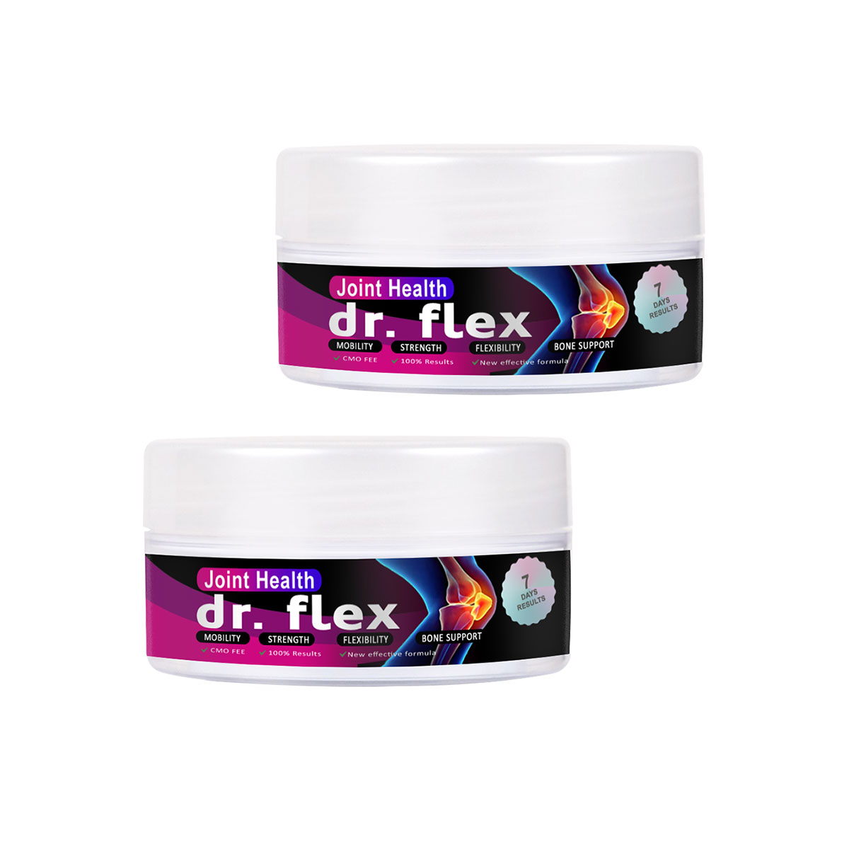 Dr.Flex Kavanoz Vücut Masaj Kremi 2 Adet Omega3lü Kolajenli Bamya Tohumu Ardıç ve Kuyruk Yağlı