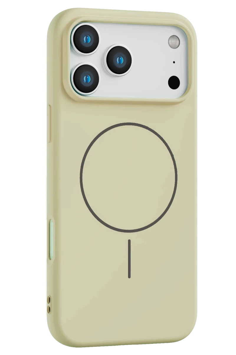 Joko Apple iPhone 17 Pro Uyumlu Jully Magsafe Kapak - Bej