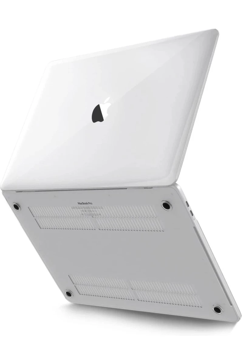 Apple Macbook Pro 14.2 2021 Macbook Buzlu Kapak - Şeffaf