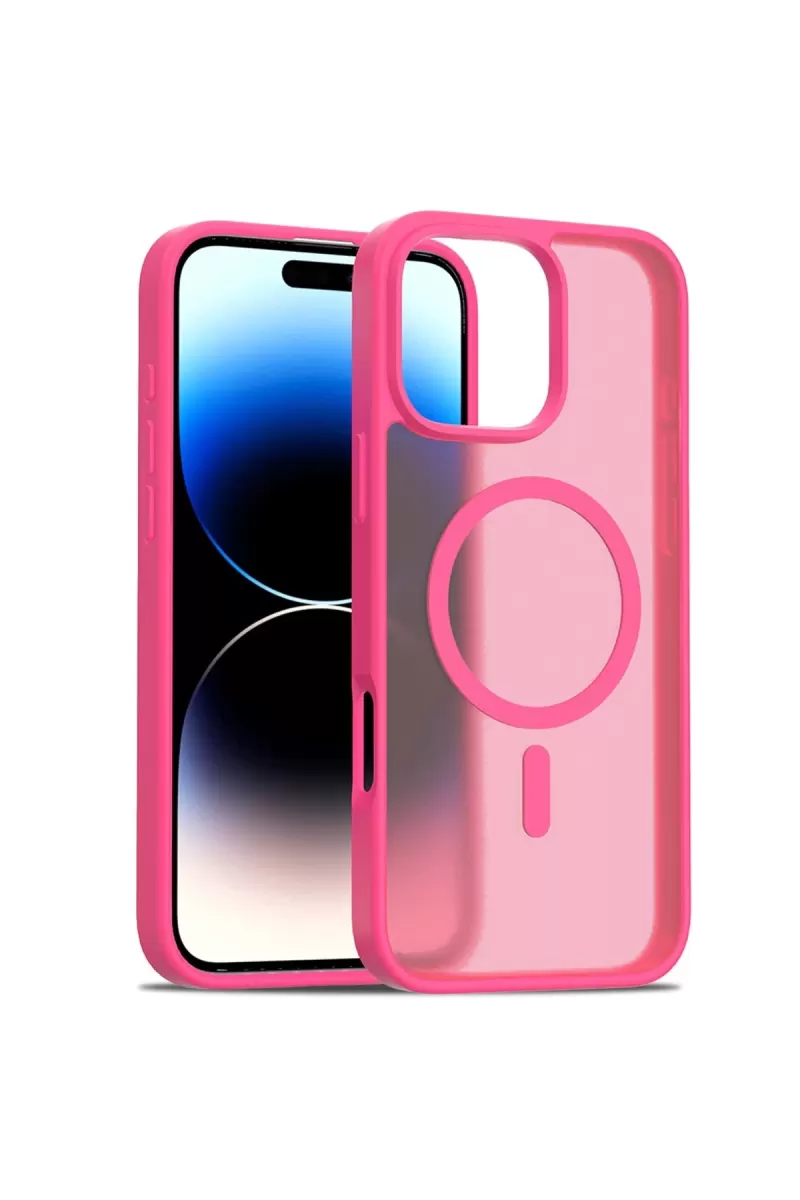 Joko Apple iPhone 16 Pro Uyumlu Jota Magsafe Kapak - Rose