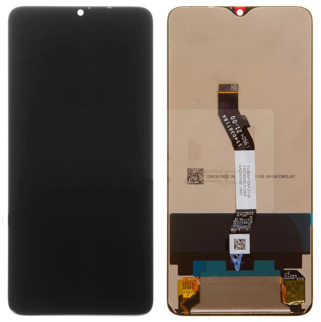 Redmi Note 8 2021 Uyumlu Ekran Dokunmatik (Siyah)