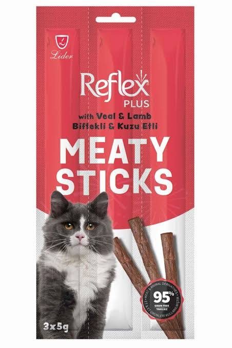 Reflex kedi stick ödül 3lü mix kutu içi 30lu