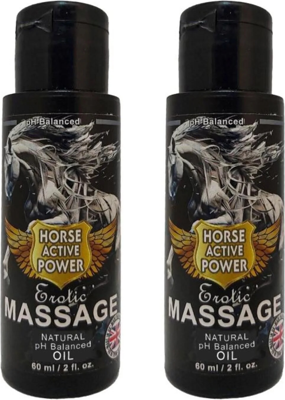 Hors Active Power Fantezili Etkilerde Vücut Masaj Yağı 60 ml 2 Adet