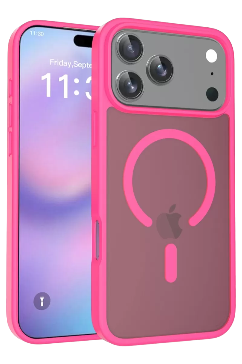 Joko Apple iPhone 17 Pro Max Uyumlu Jota Magsafe Kapak - Rose