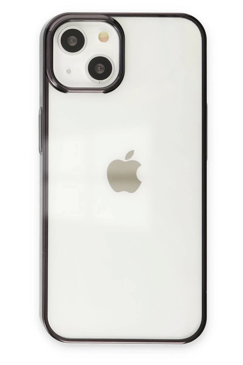 Apple iPhone 14 Plus Uyumlu Kılıf Element Silikon - Siyah
