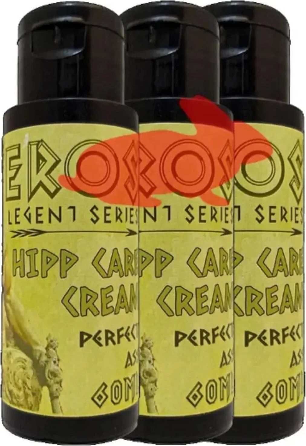 Eros Legent Kadın ve Erkek Arka Kremi 3 Adet 60 ml