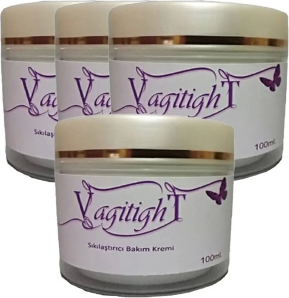 Süper Vagitight 4lü Adet Kadınlara Özel Bölge Kremi Antigeniş 100 ml