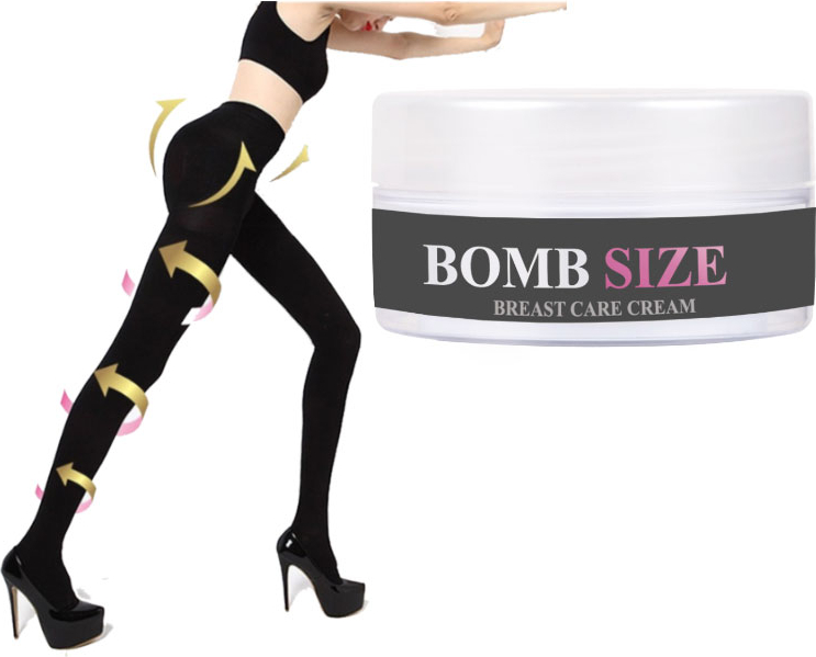 Bomb Size Bombsize Göğüslerinize Krem + S-M Beden Süper Akıllı Mikro Kapsüllü Tayt