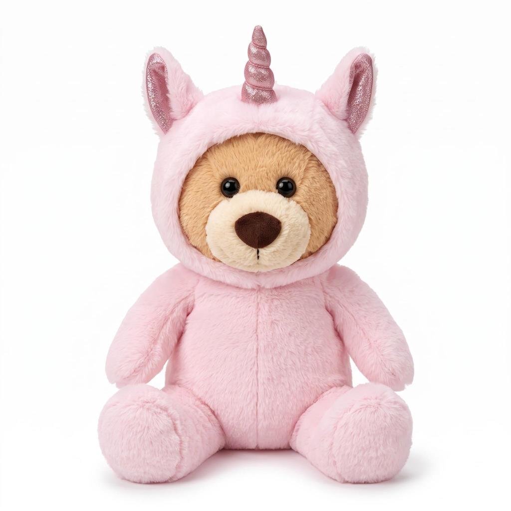 PL62916 40 CM BOYNUZLU AYI PELUŞ OYUNCAK (adet fiyatıdır)