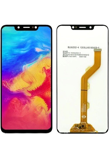 infinix Hot 7 Uyumlu Dokunmatik Ekran (Siyah)