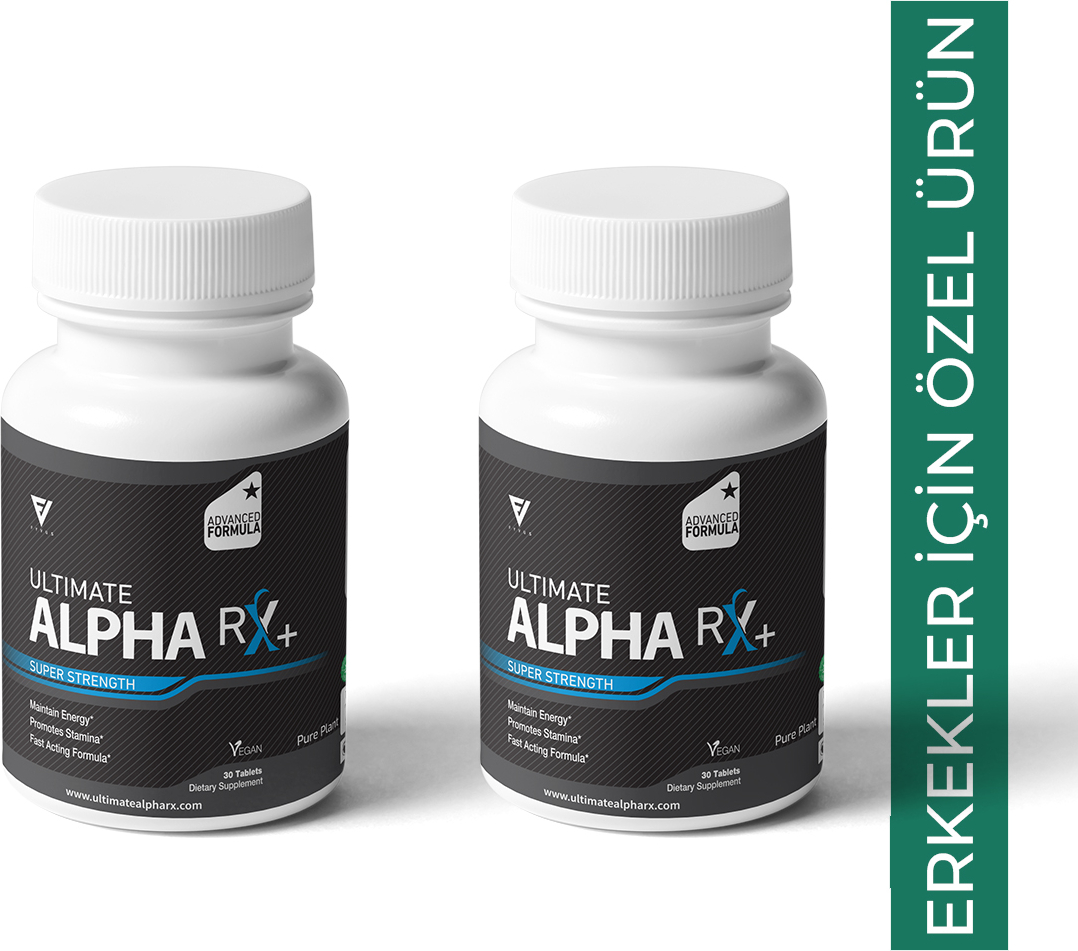 Alpha Rx+ Erkeklerin Kullanımına Uygun 2 Adet
