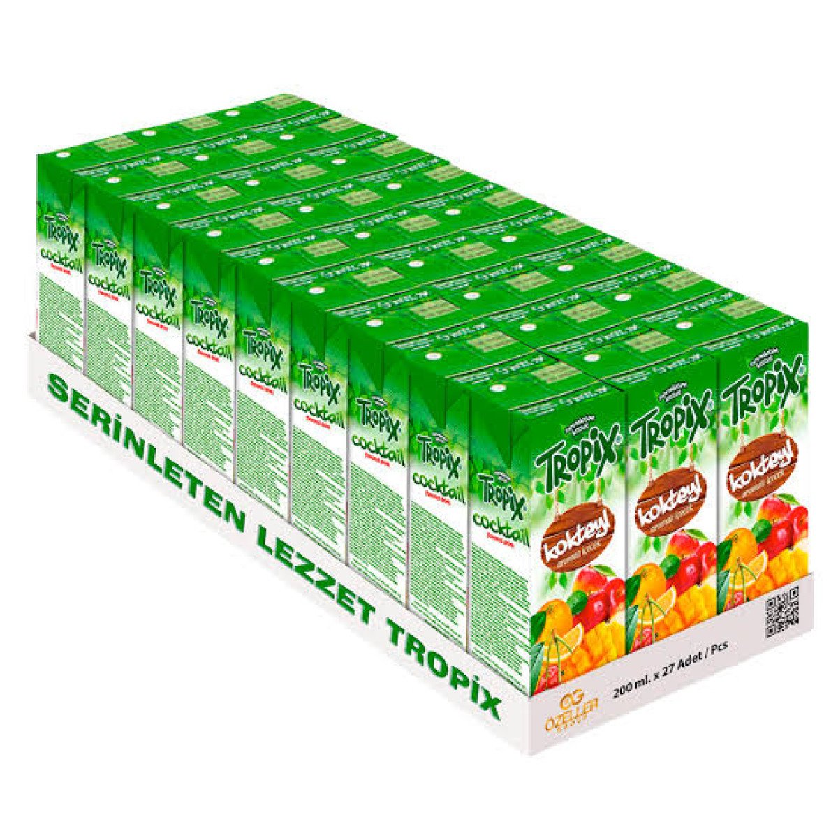 TROPİX MEYVE SUYU KARIŞIK 200 ML (27 Adet)