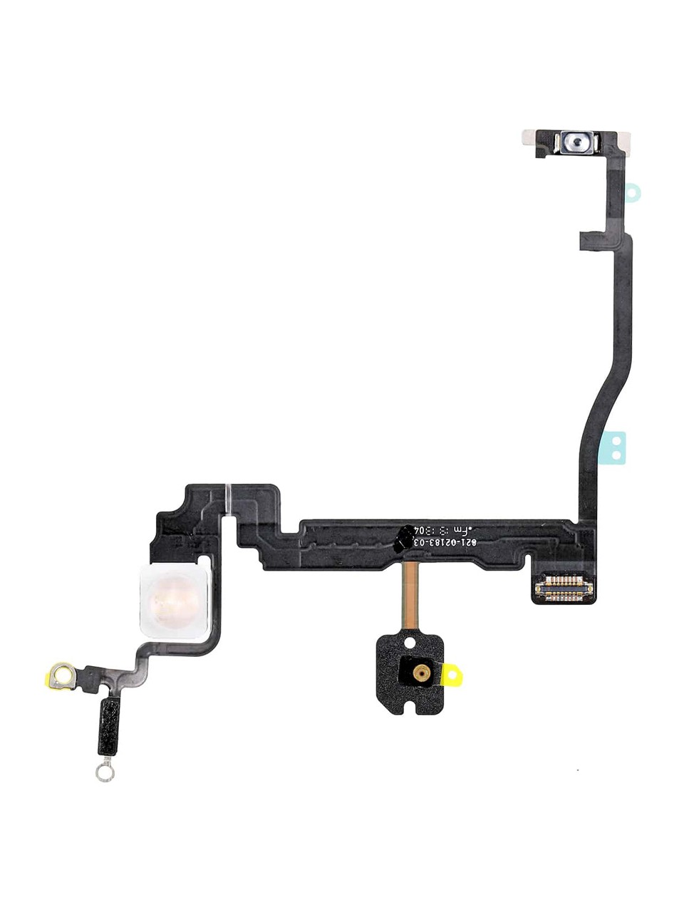 iPhone 11 Pro Uyumlu On Off Power Üst Mikrofon Filmi Flex