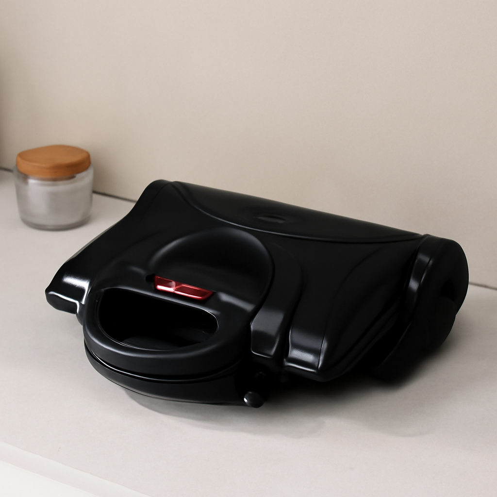 8 Dilim Teflon Elektrikli Tost Makinesi 1800W, 180° Izgara, 6 Kademe Isı