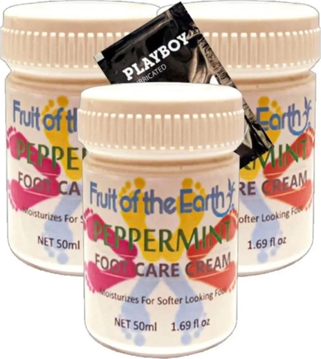 Süper Peppermint 3 Adet Ayak Kokusu ve Bakım Kremi 50 ml + 1 Hediye Jel