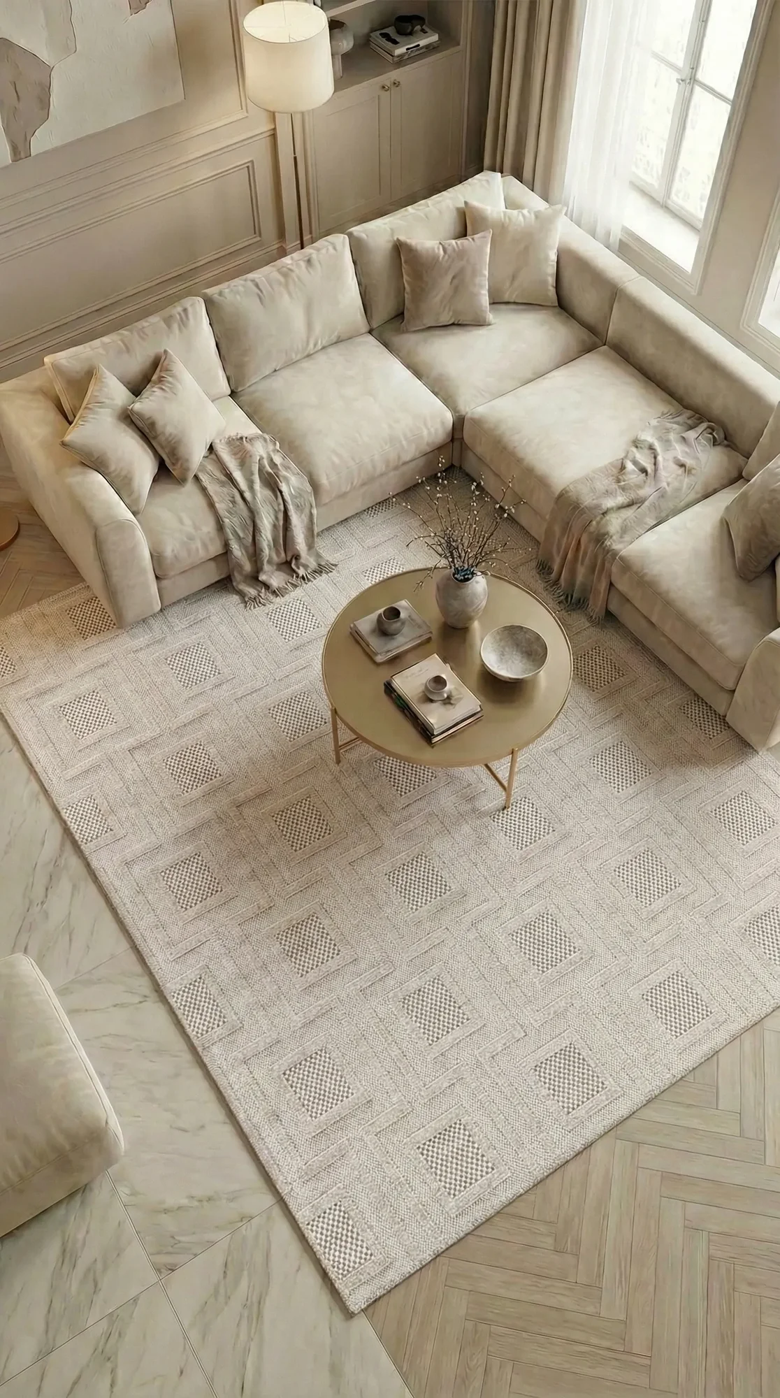 YoudayHomeCollection BEREN Model Oturma Odası Halısı · EBAT: 100X200
