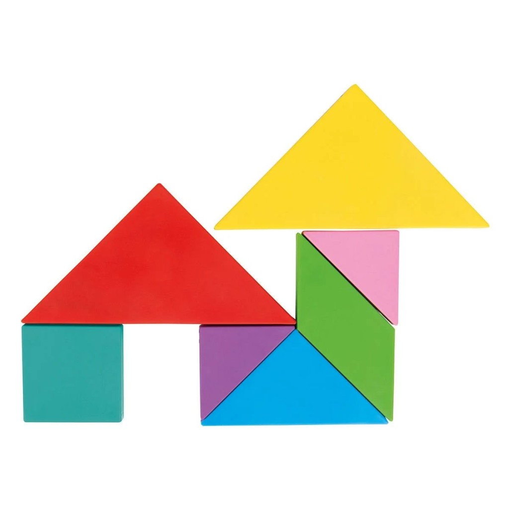 03 569 Ahşap Manyetik Tangram -NessiWorld Oyuncak