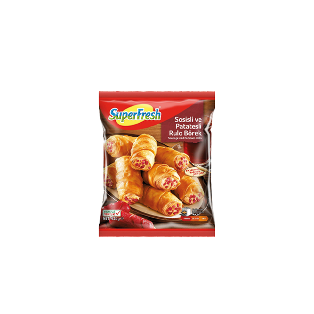 Mini Rulo Börek Sosisli 420gr 1 Adet