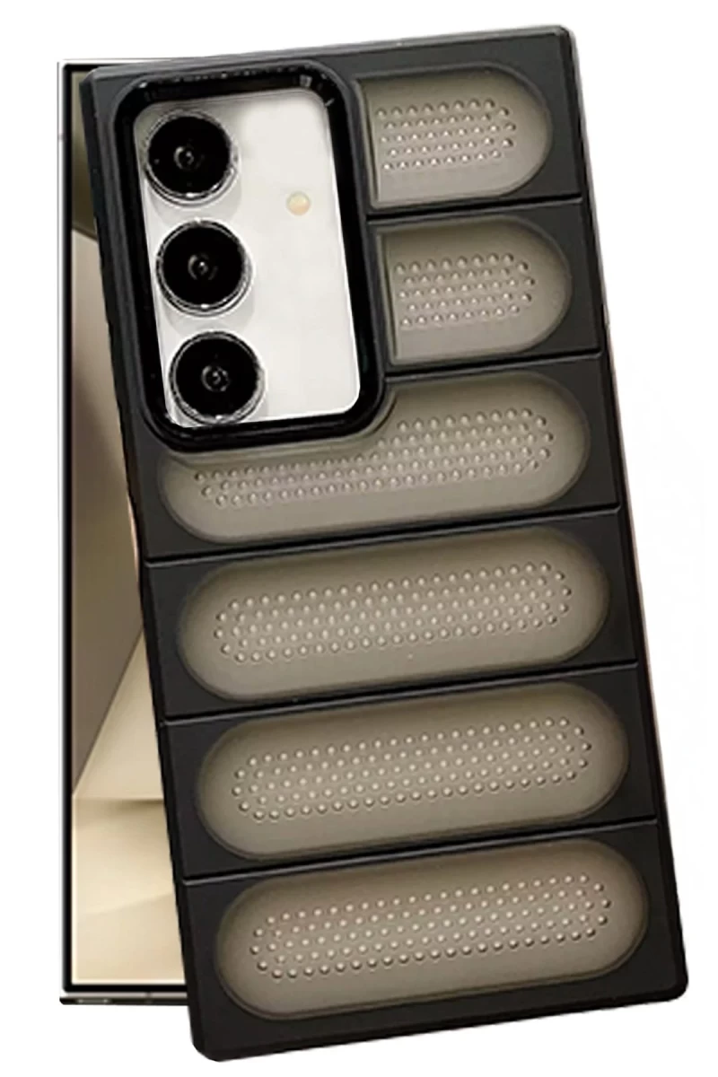 Samsung Galaxy S24 Plus Uyumlu Kılıf Airmax Silikon Kapak - Siyah