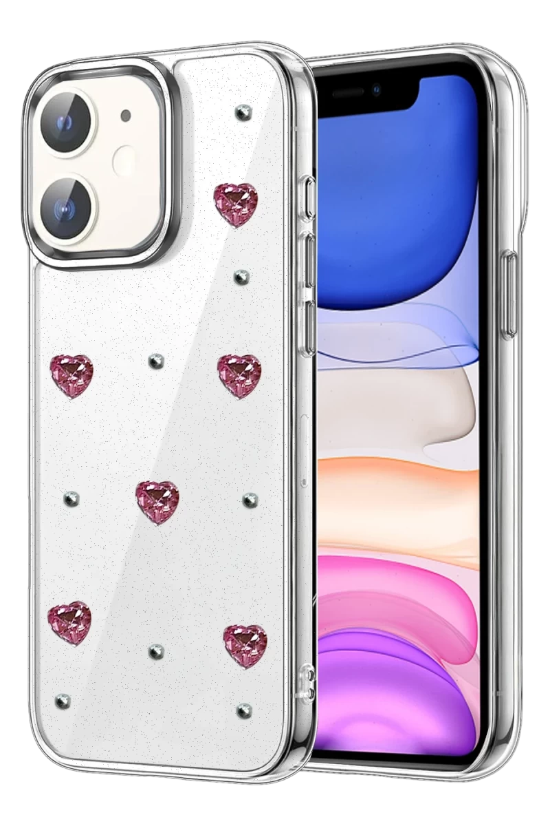 Apple iPhone 11 Uyumlu Fiyonk Desenli Kapak - Desen 3