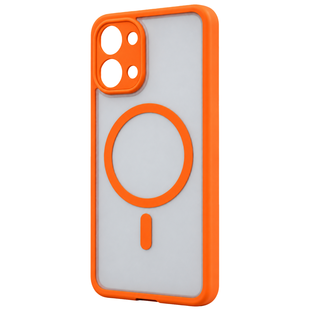 Xiaomi Poco X8 Pro Max Loji Magsafe Kapak - Turuncu
