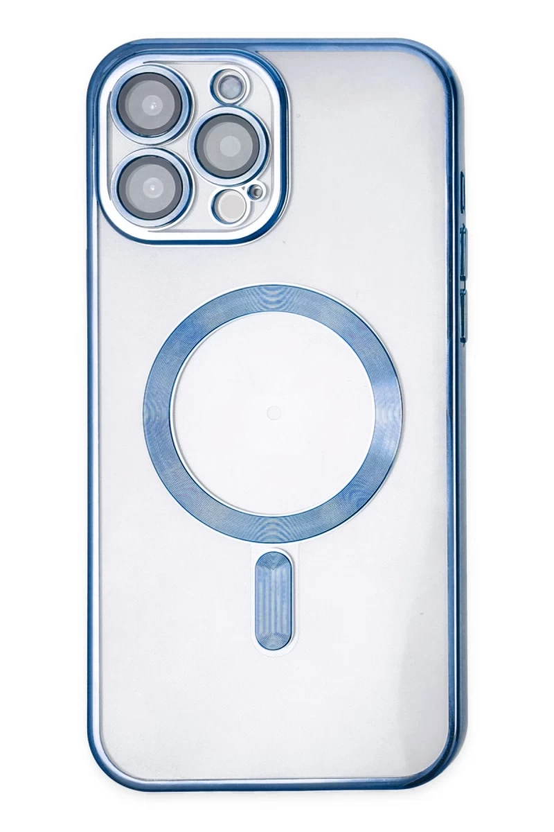 Apple iPhone 14 Pro Uyumlu Kılıf Kross Magneticsafe Kapak - Sierra Blue