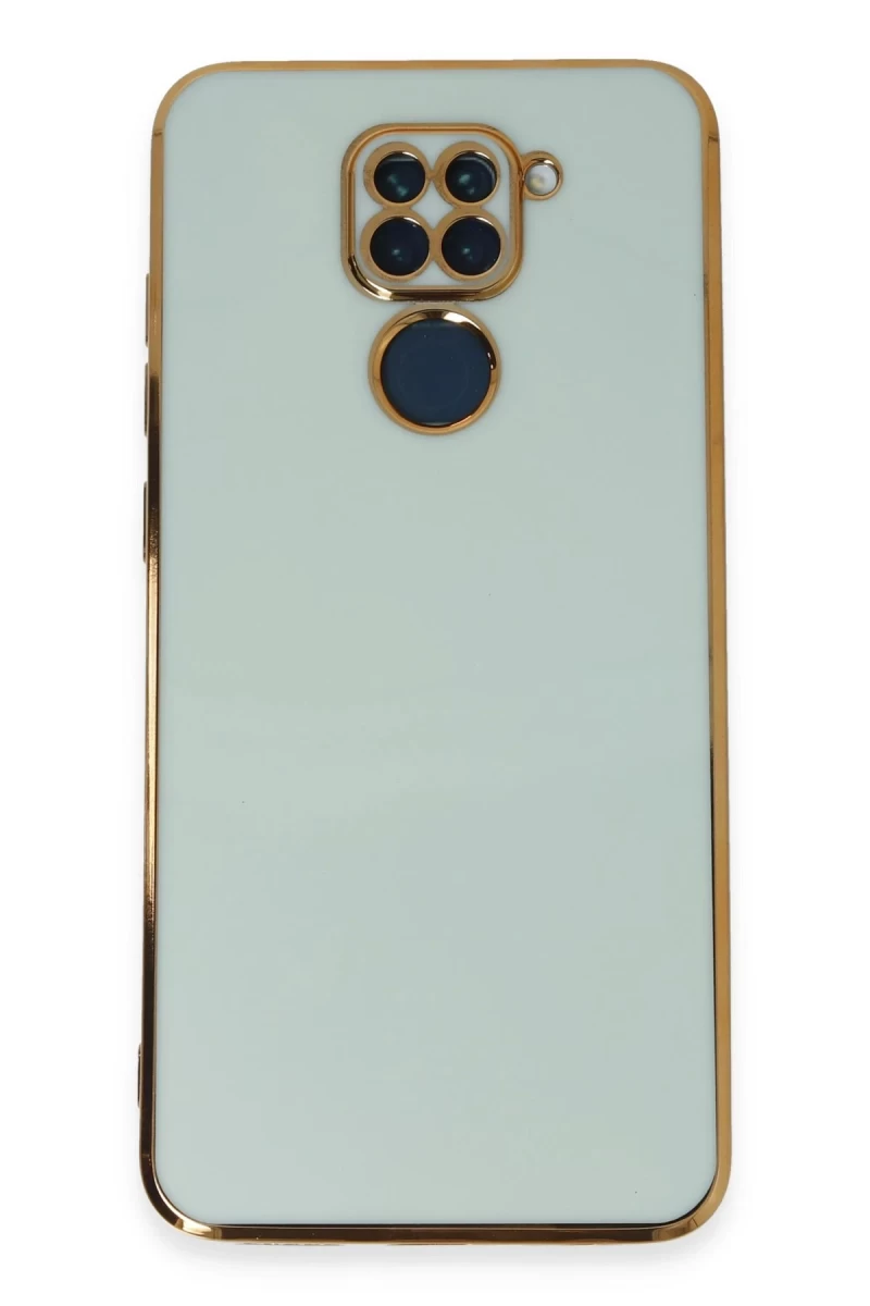 Xiaomi Redmi Note 9 Uyumlu Kılıf Volet Silikon - Açık Yeşil