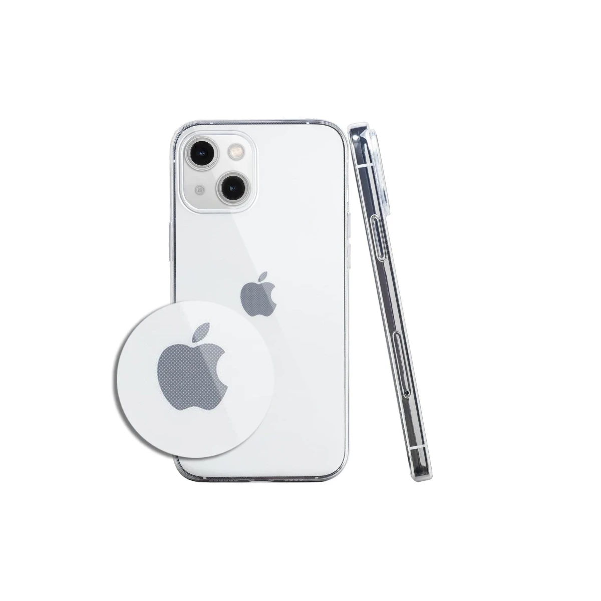 Apple iPhone 13 Mini Uyumlu Kılıf Lüx Şeffaf Silikon