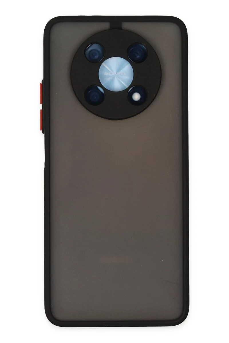 Huawei Nova Y90 Uyumlu Kılıf Montreal Silikon Kapak - Siyah