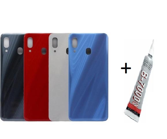 SAMSUNG A30S Arka Batarya Pil Kapağı BEYAZ (B7000