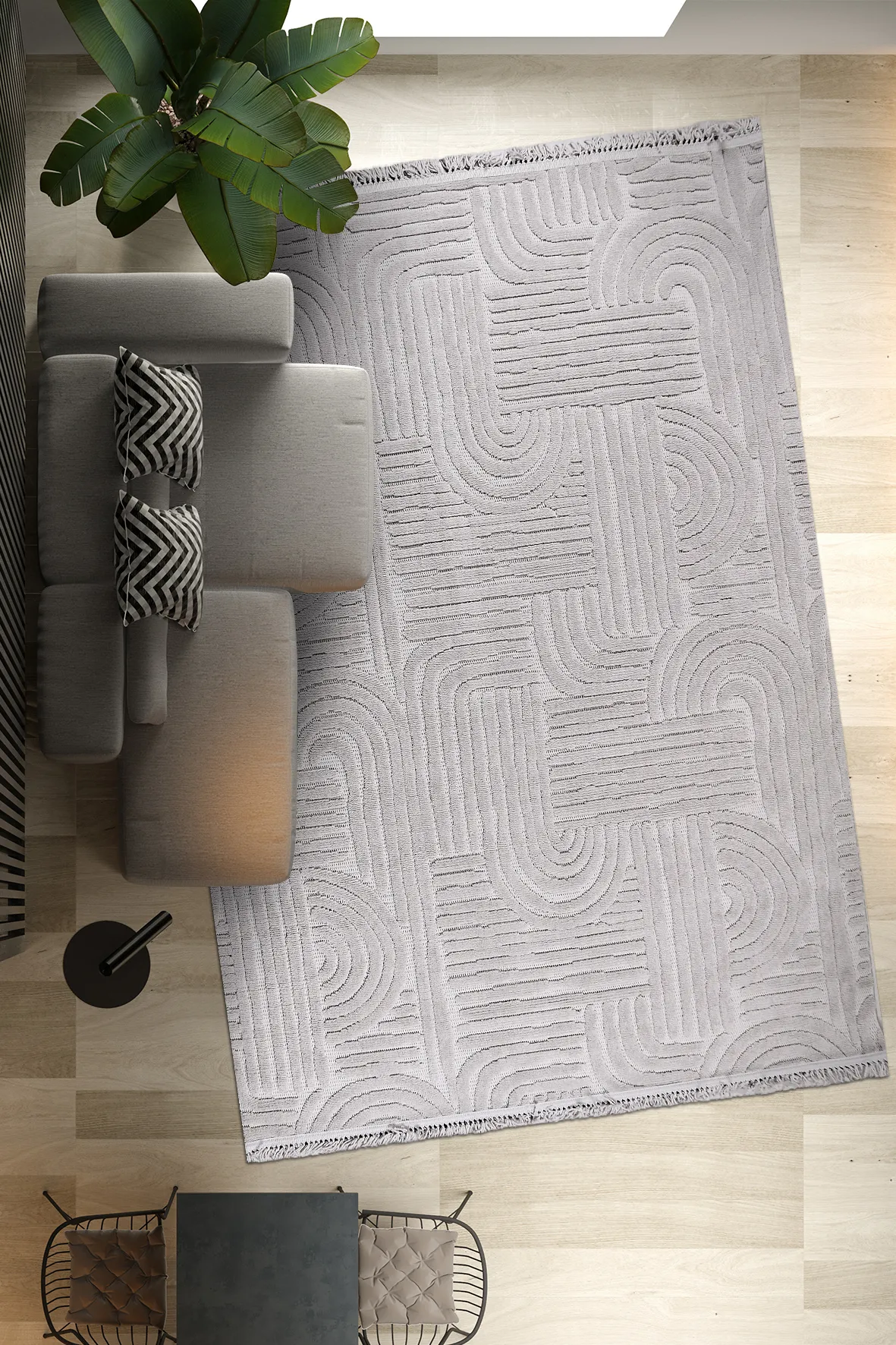 YoudayHomeCollection TİGANA Model Oturma Odası Halısı · EBAT: 160X450