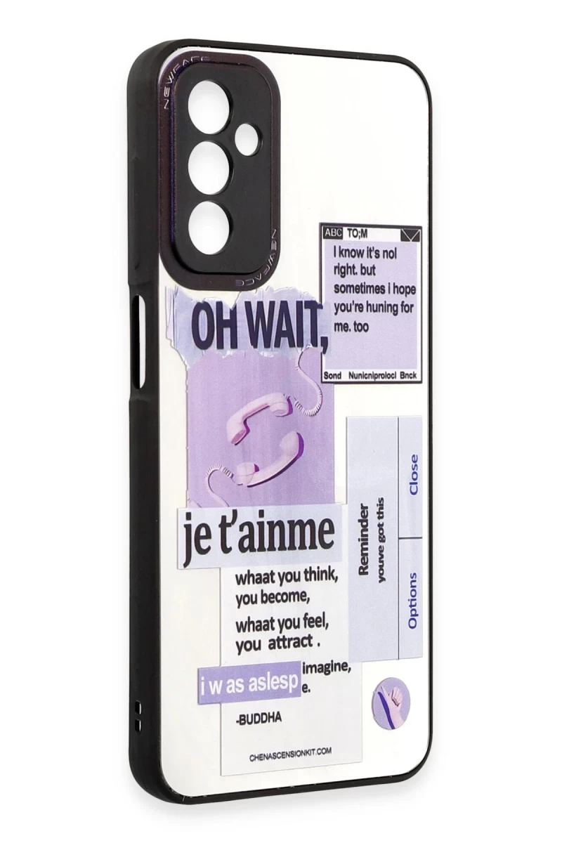 Samsung Galaxy M23 Uyumlu Kılıf Mirror Desenli Kapak - Mirror - 4