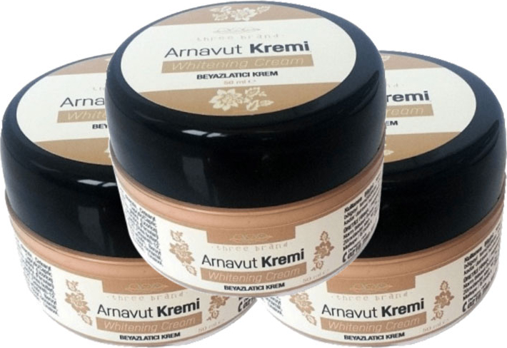 Three Brand Ciltte Beyazlama Arnavut Kremi 50 ml 3 Adet Birden ASMZF138