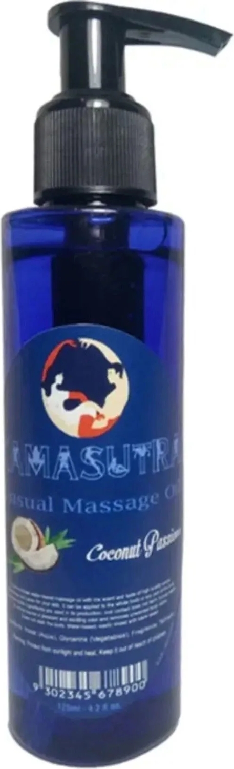 Süper Coconut Sensual Pleasure Massage Oil | Aromatik Hindiztancevizli Masaj Yağı 125ML x 2 Adet