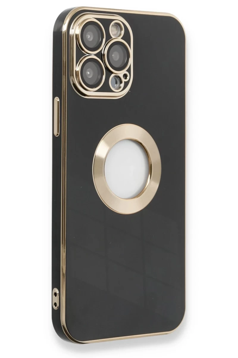 Apple iPhone 14 Pro Max Uyumlu Kılıf Store Silikon - Siyah