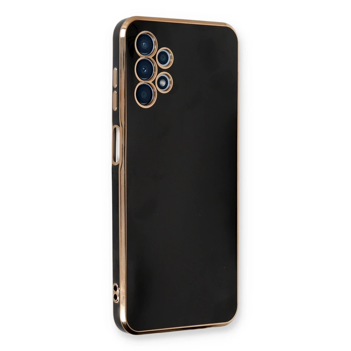 Samsung Galaxy A13 4G Kılıf Volet Silikon - Siyah
