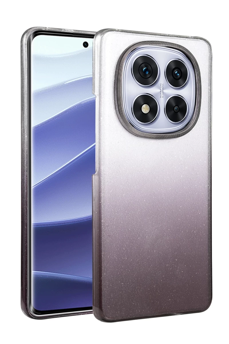 Xiaomi Redmi Note 14 Pro Plus Uyumlu Glossy Kapak - Siyah