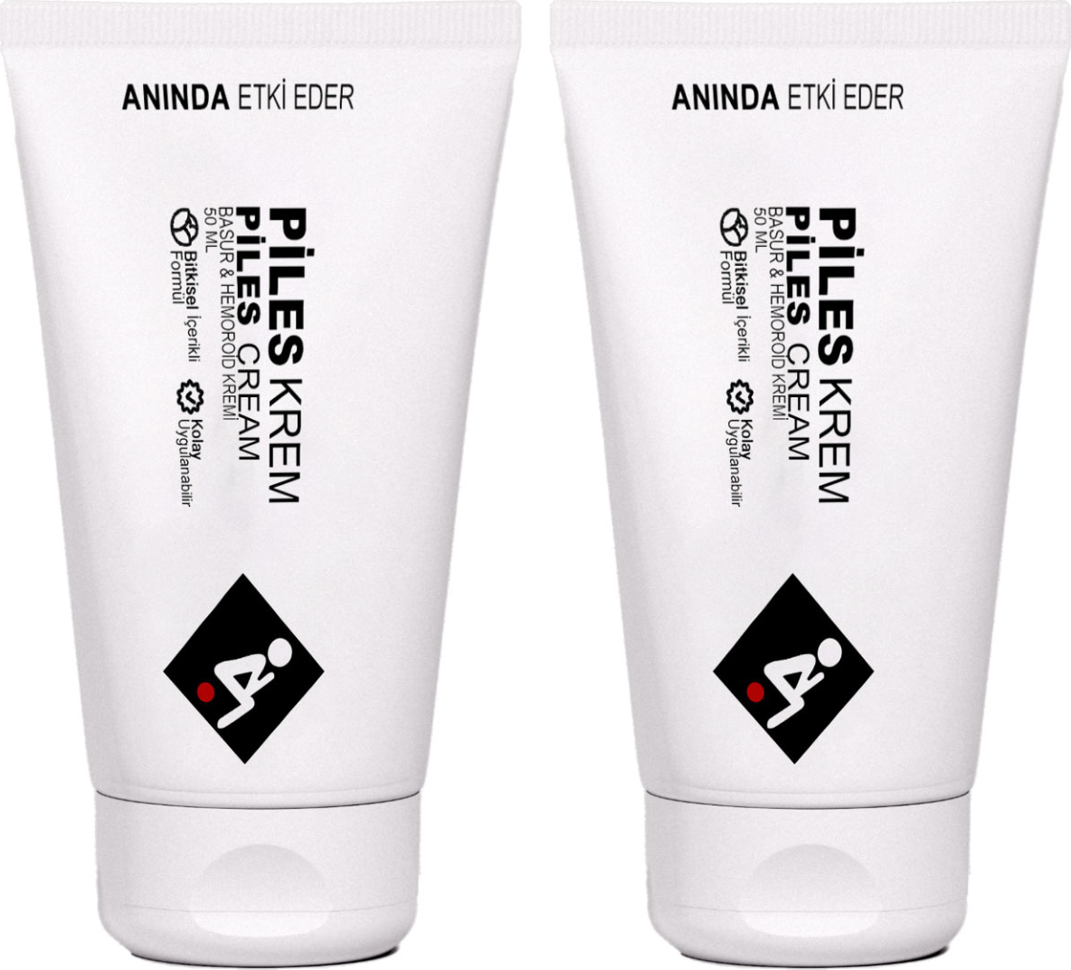 Piles Krem Analbakım 50 ml Krem 2 Adet
