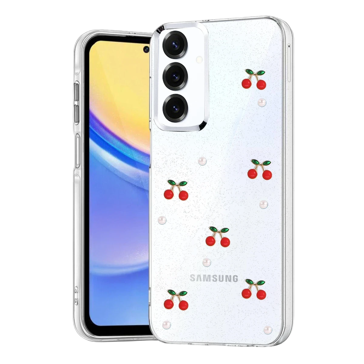 Samsung Galaxy S24 FE Fiyonk Desenli Kapak - Desen 9