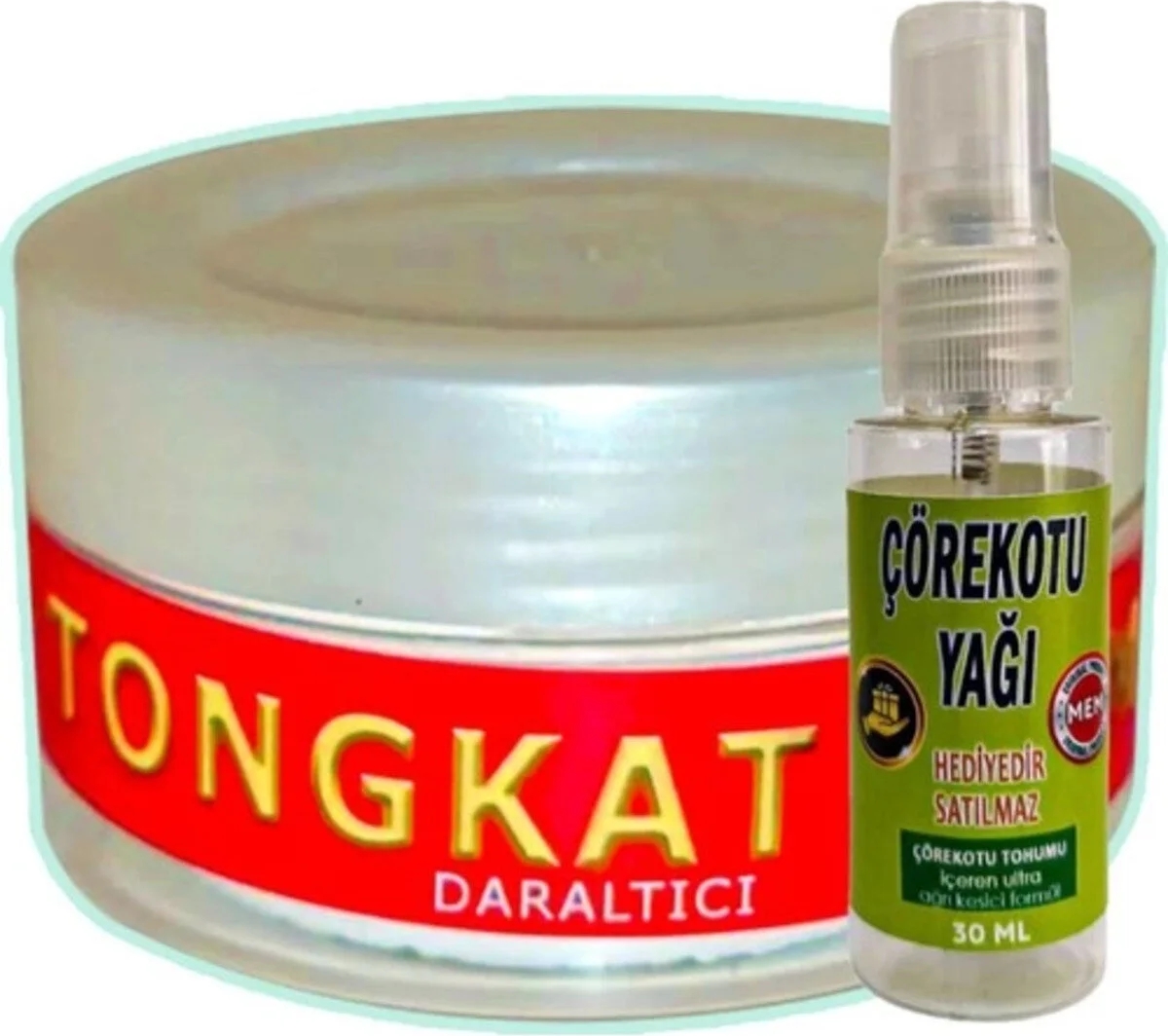 Tongkat Ajimat Madura 50 ml Krem + Yanında 30 ml Çörek Otu Yağı
