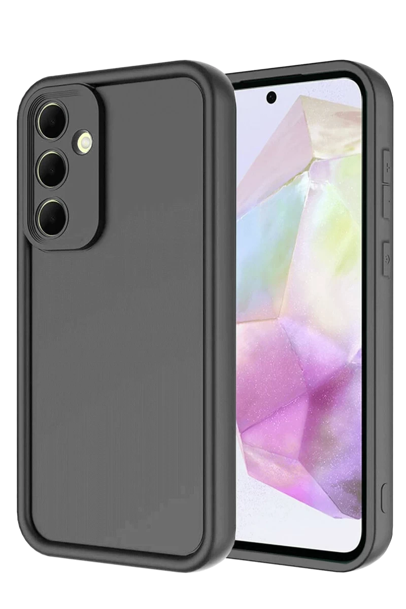 Samsung Galaxy A36 Uyumlu Kılıf Viera Silikon - Gri