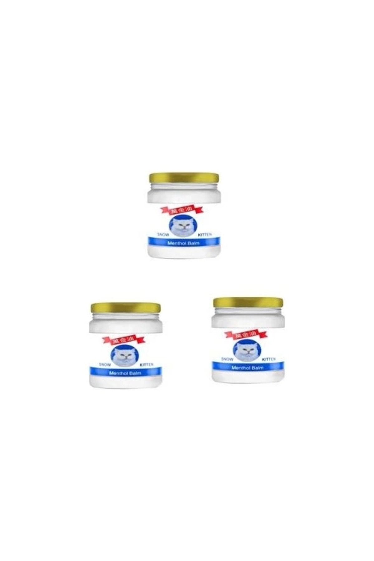 Snow Kitten Krem Menthol Balm Mucize Krem 50 M x 3 Adet