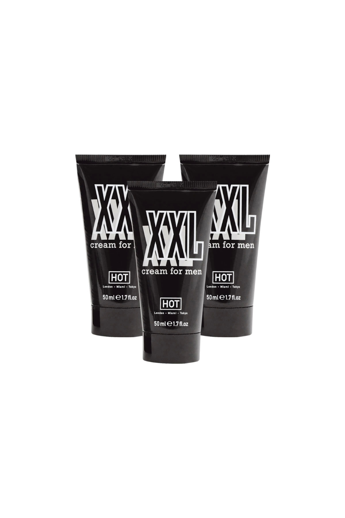 HotXXL Cream Men Hardener Delayer Enlarger 3 Tane 50 ml Erkeklere Özel Boyut Kremi