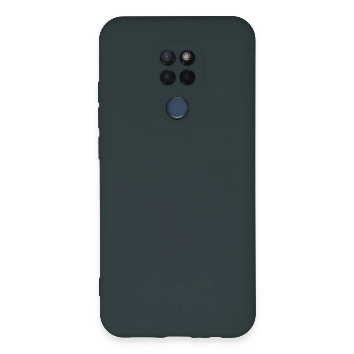 General Mobile GM 20 Kılıf Nano içi Kadife Silikon - Koyu Yeşil