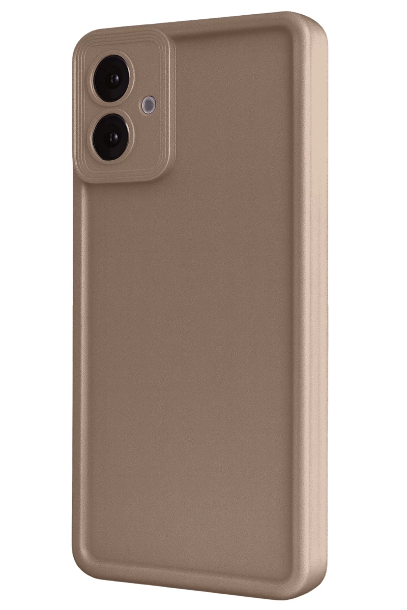 Samsung Galaxy A07 4G Uyumlu Viera Silikon - Kahverengi
