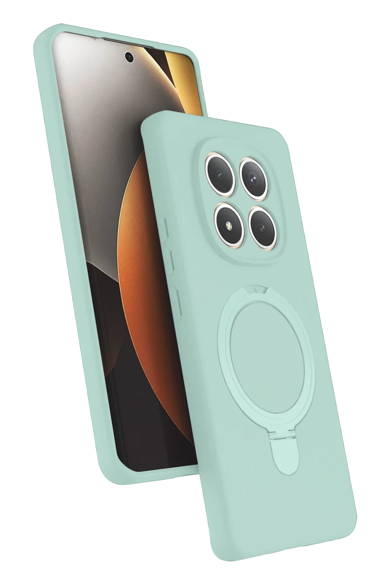 Xiaomi Redmi Note 15 Pro 4G Uyumlu Regal Magsafe Standlı Kapak - Su Yeşili