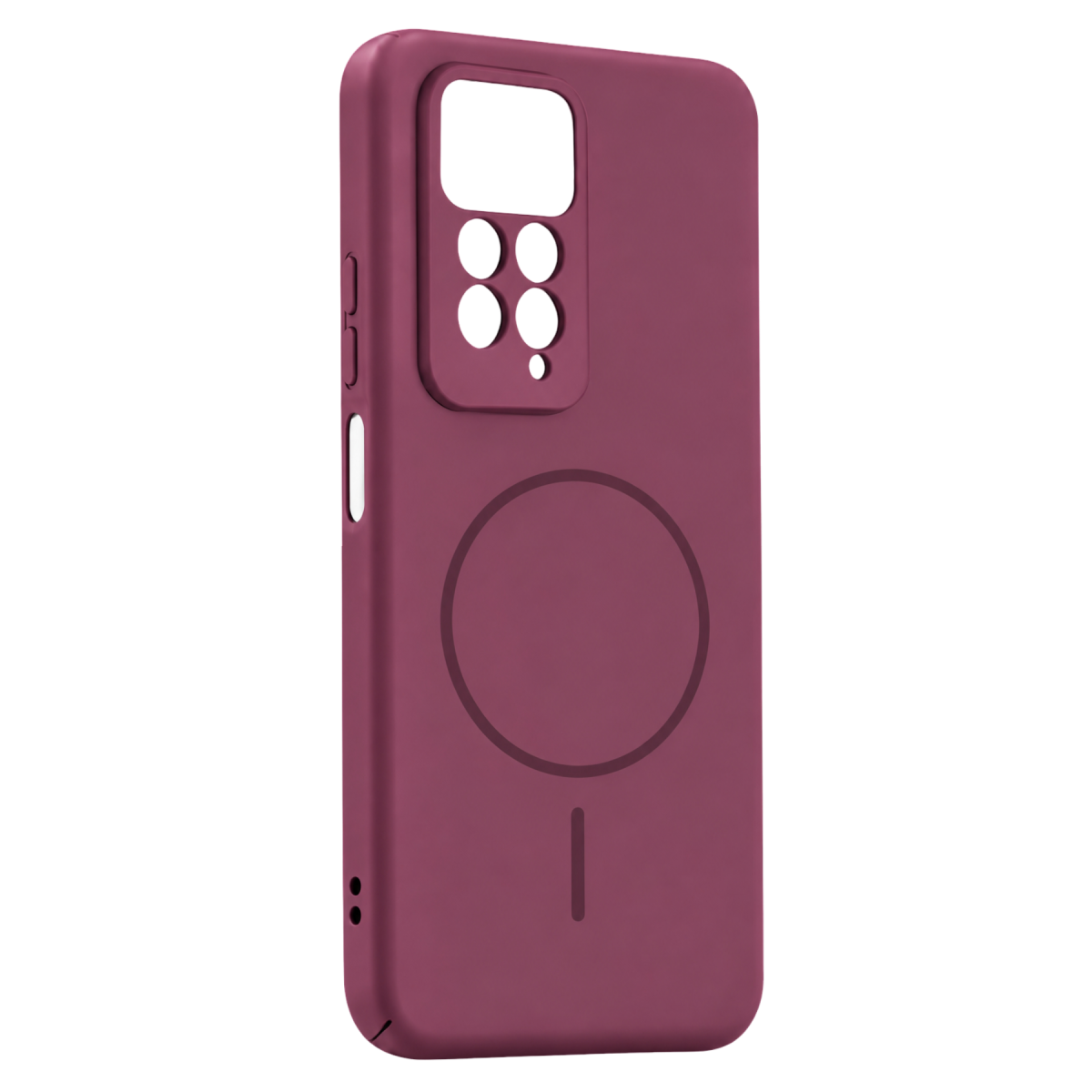 Xiaomi Redmi Note 11 Pro Mika PC Magsafe Kapak - Bordo