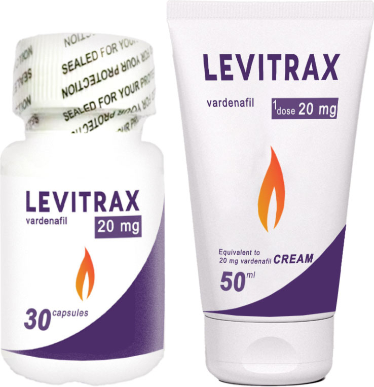 Naturalia :  Levitrax 30LU Kapsüller + Levitrax 50 ml Krem: Erkeklerin Performanslarına Özel Set