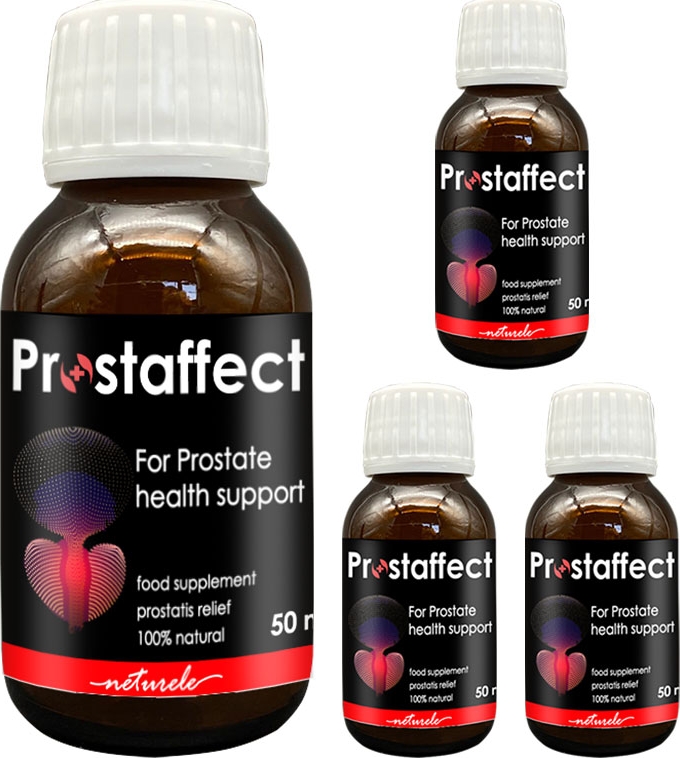 Prostaffect 50 ml Şurup Erkeklerin Özel Durumlarına Çok Özel Içecek Form 4 Adet