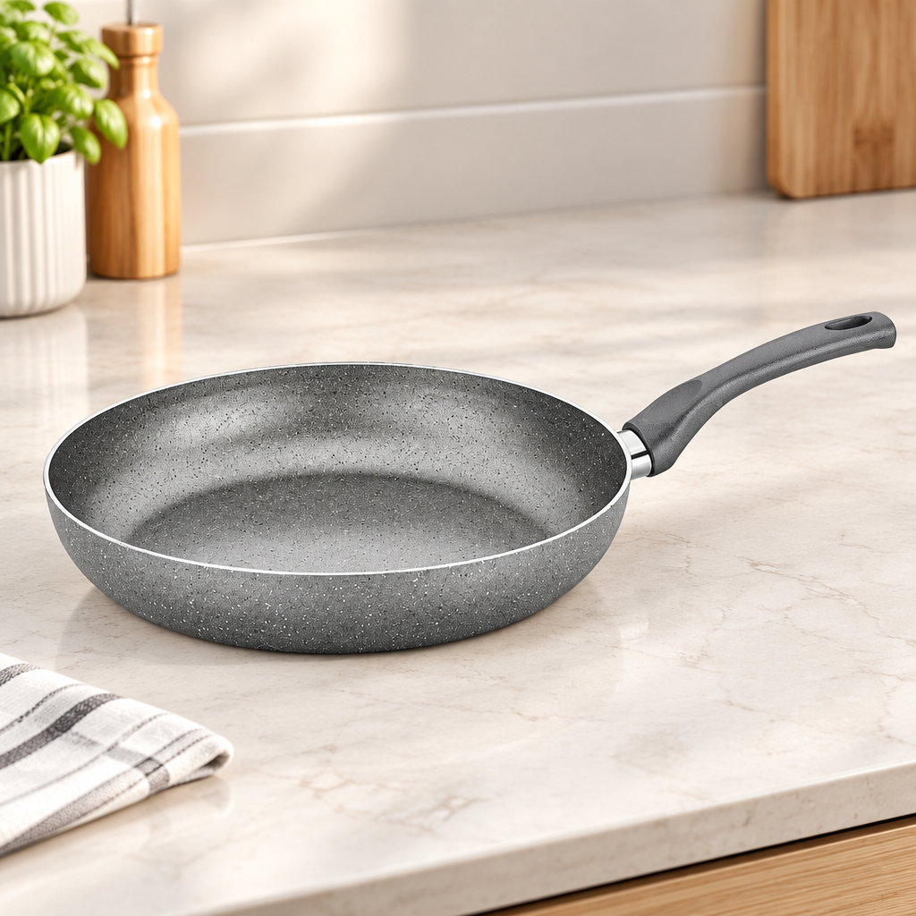 Granit Tava 20 cm Tek Saplı